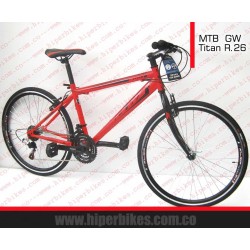 Bicicleta  GW TODOTERRENO Titán Rin 26  Bogotá