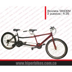 Bicicleta TODOTERRENO  DOBLE PUESTO  Rin 26  Bogotá