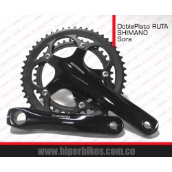 DOBLE Plato RUTA  SHIMANO SORA