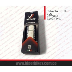 Llanta - Cubierta RUTA VITTORIA 700 ZAFIRO PRO